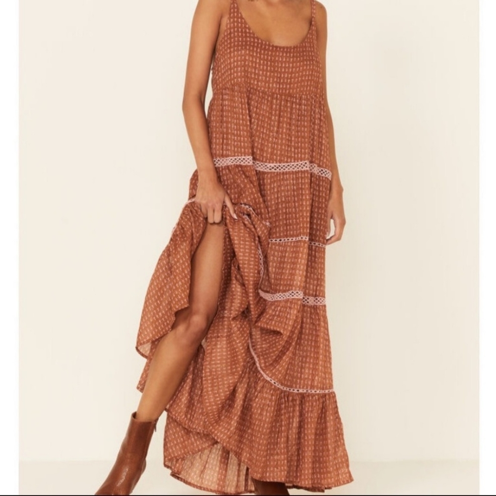 Free people Midnight Dance Maxi Dress